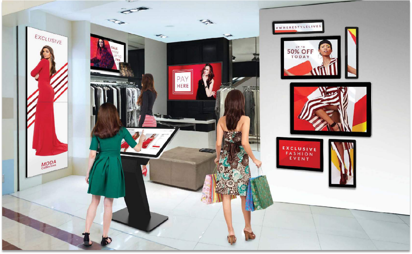 Smart Display and Interactive Shelf
