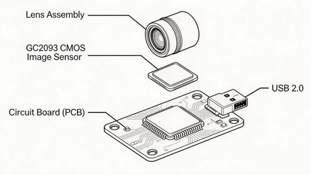 USB camera module