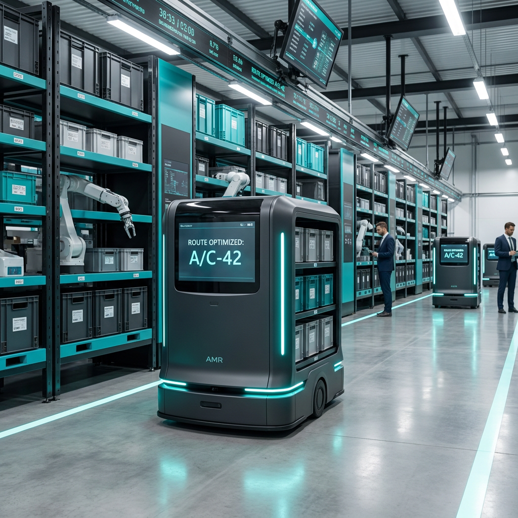Optimizing ROI in Warehouse Automation: Why Choice of Vision Sensor Matters for AMR Navigation